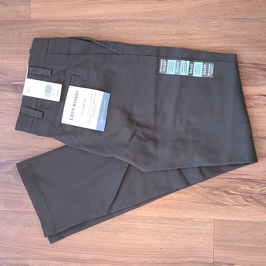 Dockers Easy Straight Brown Khakis